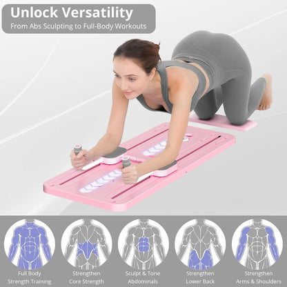 Foldable Pilates Reformer Board